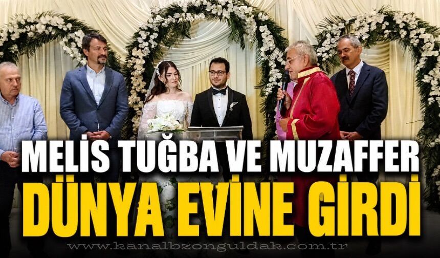Melis Tuğba Karalar ile Muzaffer Şahin hayatlarını birleştirdi!