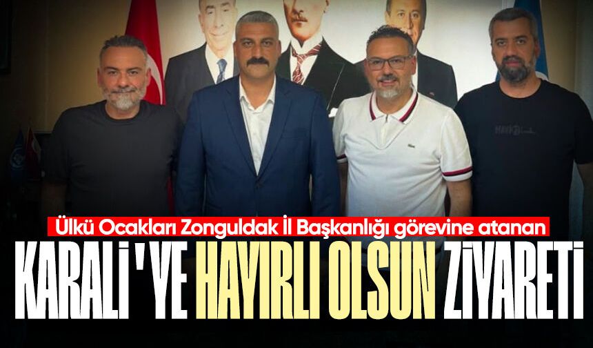 Gökmen Karali'ye hayırlı olsun ziyaretleri devam ediyor