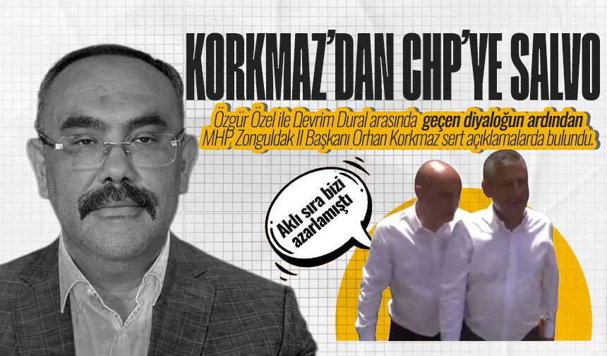 MHP'li Korkmaz’dan CHP’ye salvo: "Devlet makamını alay konusu yapamazsınız"