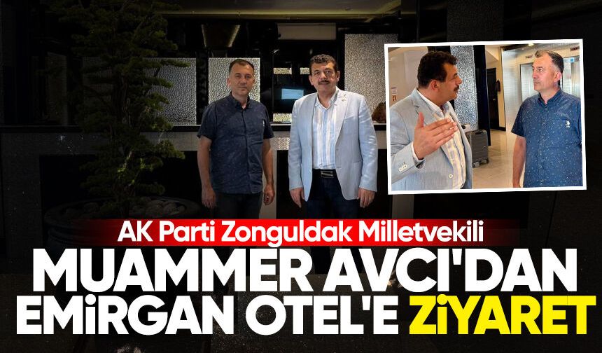 Muammer Avcı'dan Emirgan Otel'e ziyaret