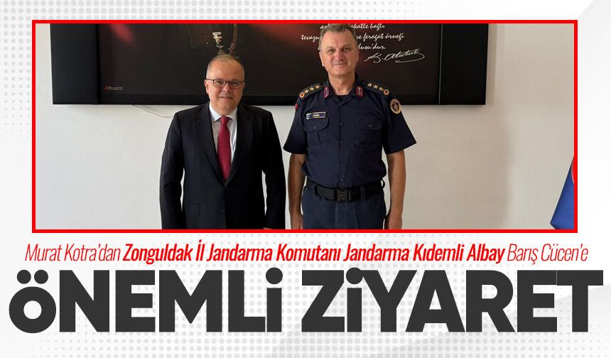 Murat Kotra'dan Albay Barış Cücen’e ziyaret