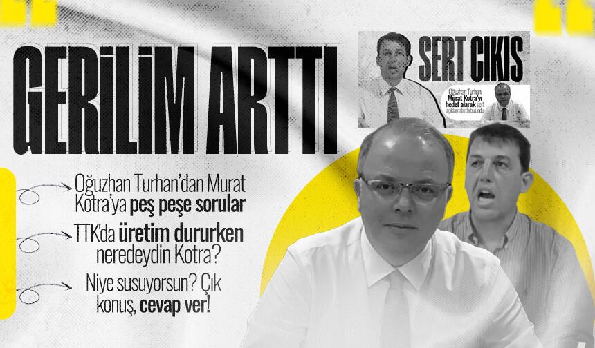 Oğuzhan Turhan'dan Murat Kotra'ya peş peşe sorular: "Çık konuş, cevap ver"