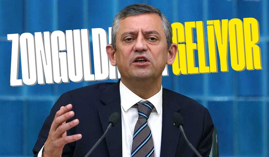 Özgür Özel Zonguldak'a geliyor
