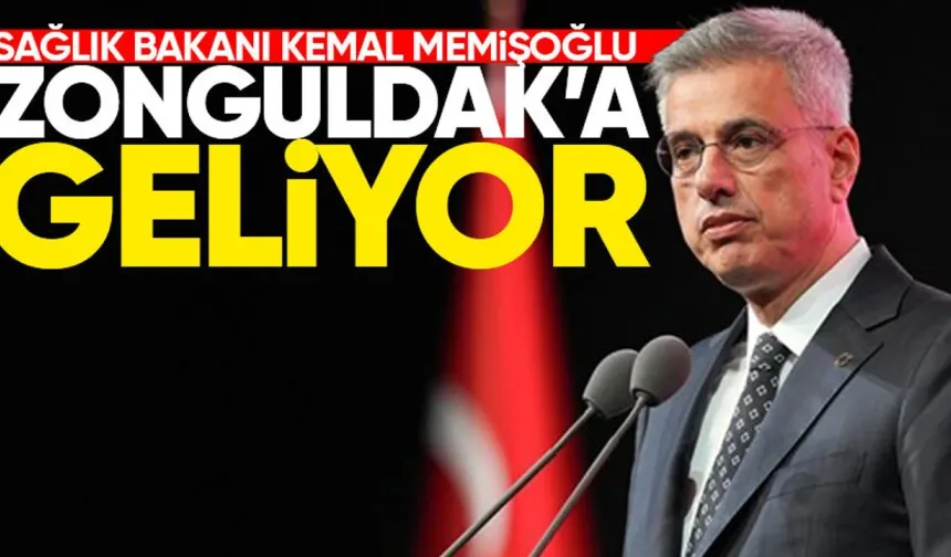 İl Başkanı Mustafa Çağlayan açıkladı: Bakan Memişoğlu Zonguldak'a geliyor