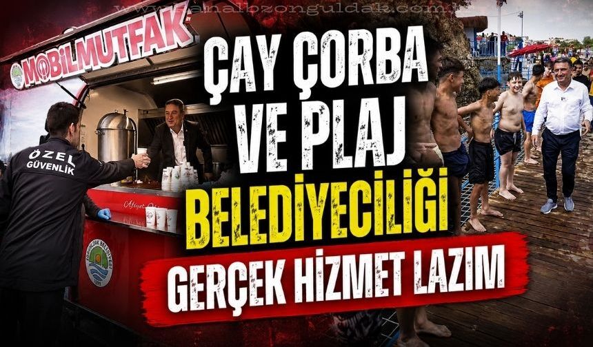 Zonguldak Belediyesini ve Başkan Erdem'i yerden yere vurdu: 'Gerçek Belediyecilik'
