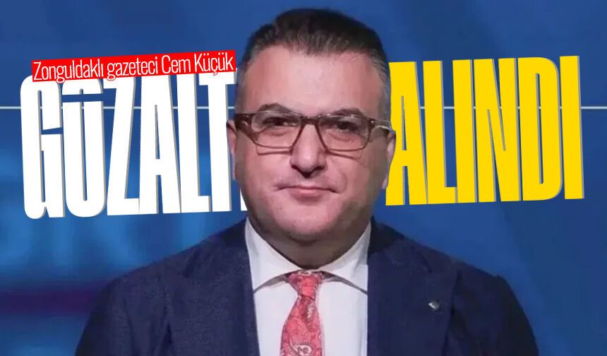 Zonguldaklı gazeteci Cem Küçük gözaltına alındı