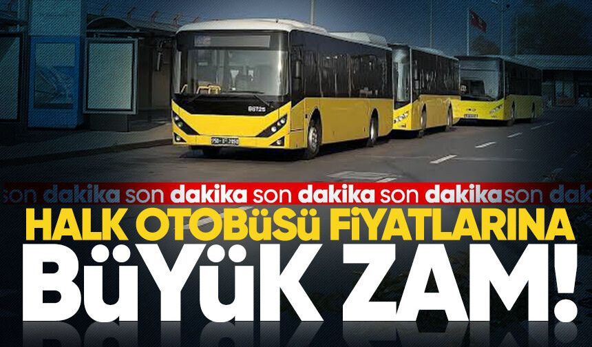 Zonguldak’ta halk otobüsü ücretlerine zam! Yeni tarife belli oldu