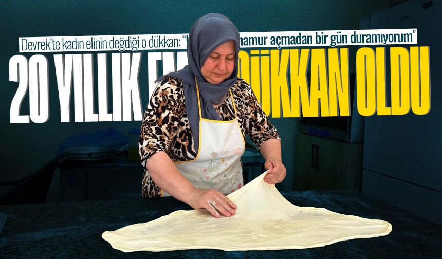 20 Yıllık emek dükkan oldu: Devrekli Aysun ablanın hayali gerçekleşti
