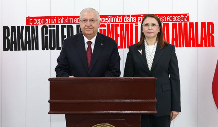 Bakan Güler'den Bartın'da önemli açıklamalar: "Geleceğimizi daha güvenli inşa edeceğiz"