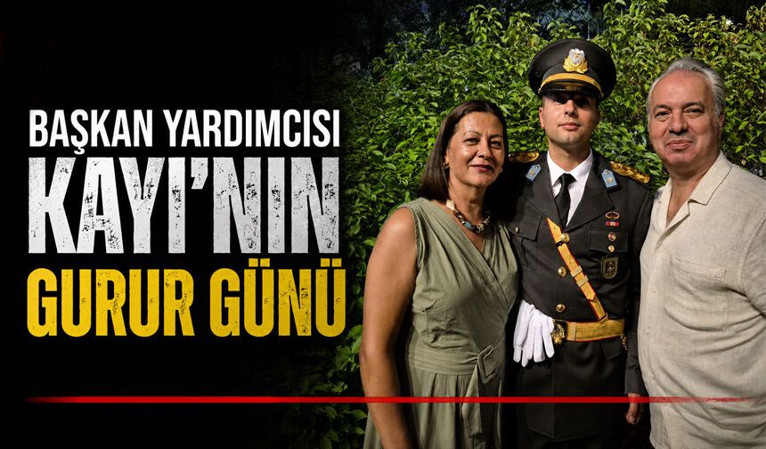 Başkan Yardımcısı Kayı'nın gurur günü