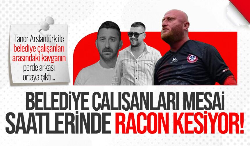 Belediye çalışanları mesai saatlerinde baraja adam çağırıp darp etti!