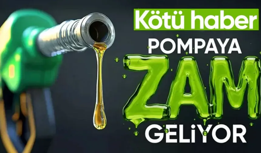 Akaryakıta zam geliyor