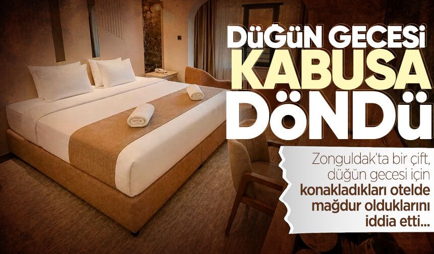 Zonguldak'ta düğün gecesi kabusa döndü