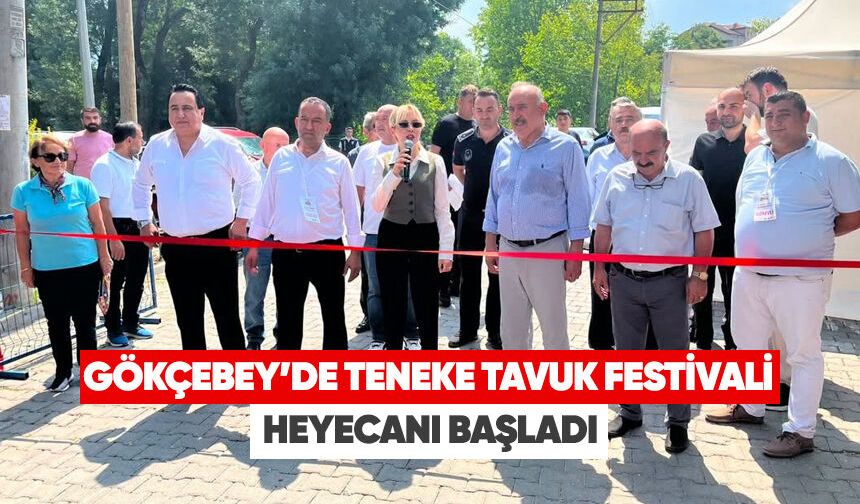 Gökçebey'de teneke tavuk festivali heyecanı başladı