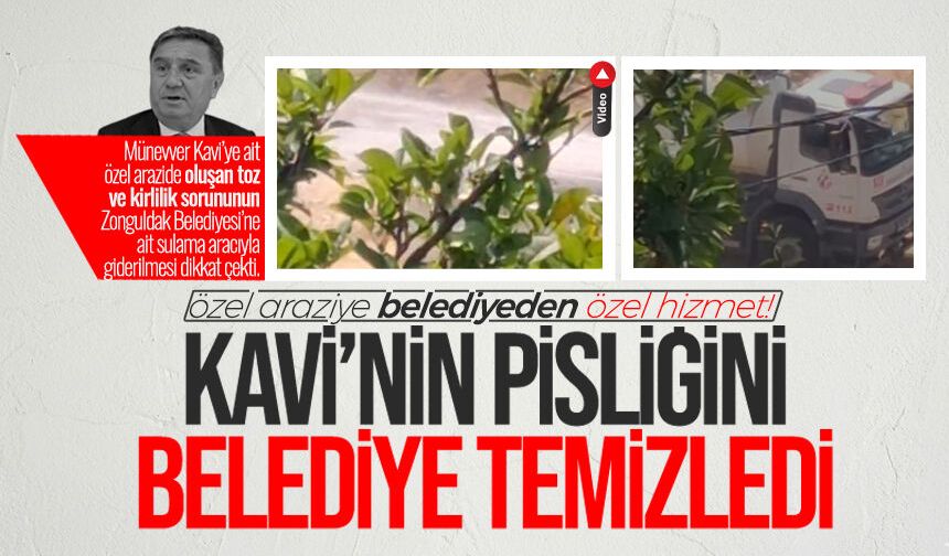 Kavi’nin dolgu ve hafriyat arazisine Tahsin Erdem eli...