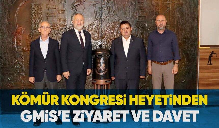 Kömür Kongresi heyetinden GMİS’e ziyaret ve davet