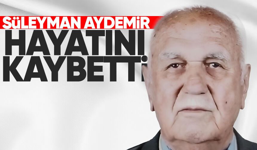 Süleyman Aydemir hayatını kaybetti