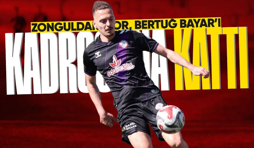 Zonguldakspor, Bertuğ Bayar transferini bitirdi