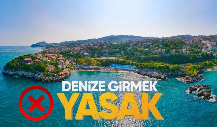 Zonguldak'ta denize girişler yasaklandı