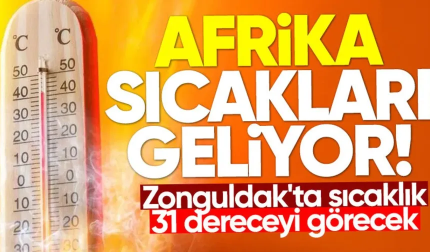 Zonguldak'ta hafta sonu sıcaklık kadar nem de etkili olacak