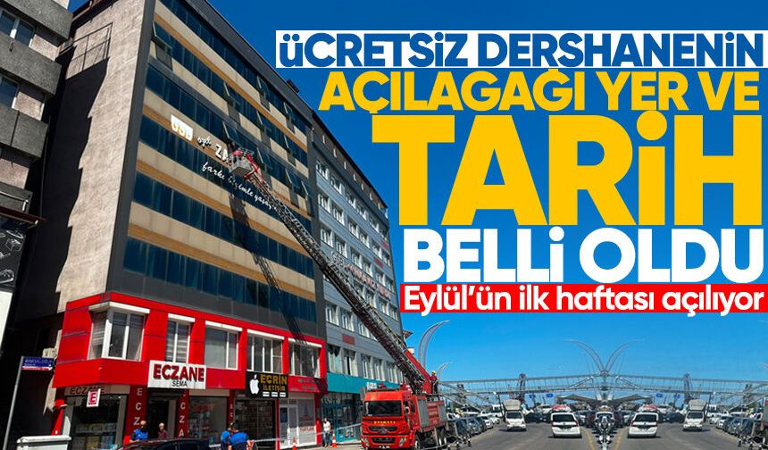 Zonguldak’ta ücretsiz dershane Eylül’ün ilk haftası açılıyor