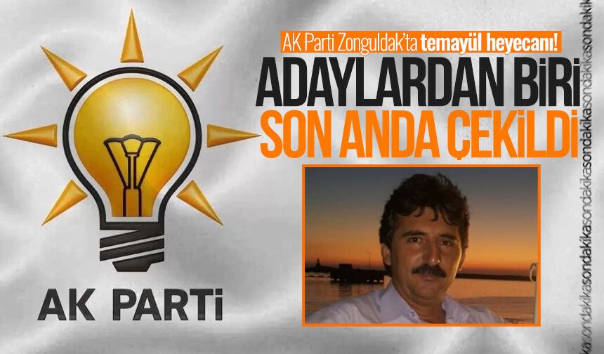 AK Parti Zonguldak’ta temayül heyecanı! Adaylardan biri son anda çekildi