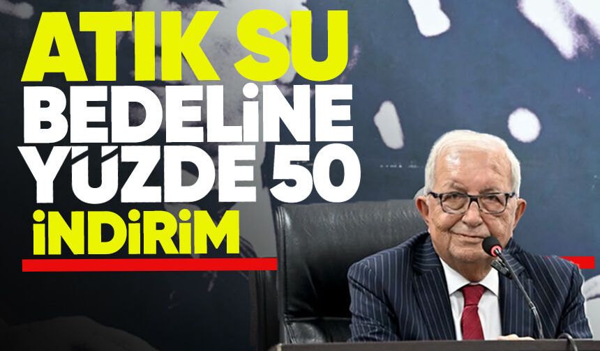 Kdz. Ereğli’de atık su bedeline yüzde 50 indirim gündemde
