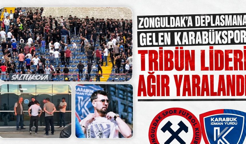 Tribün lideri Zonguldak’ta otobüsten düşerek ağır yaralandı