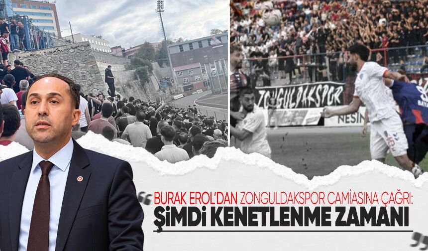 Burak Erol’dan Zonguldakspor camiasına çağrı: “Şimdi kenetlenme zamanı”