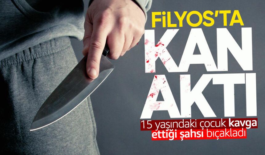 Filyos'ta olay: 15 yaşındaki çocuk kavga ettiği şahsı bıçakladı