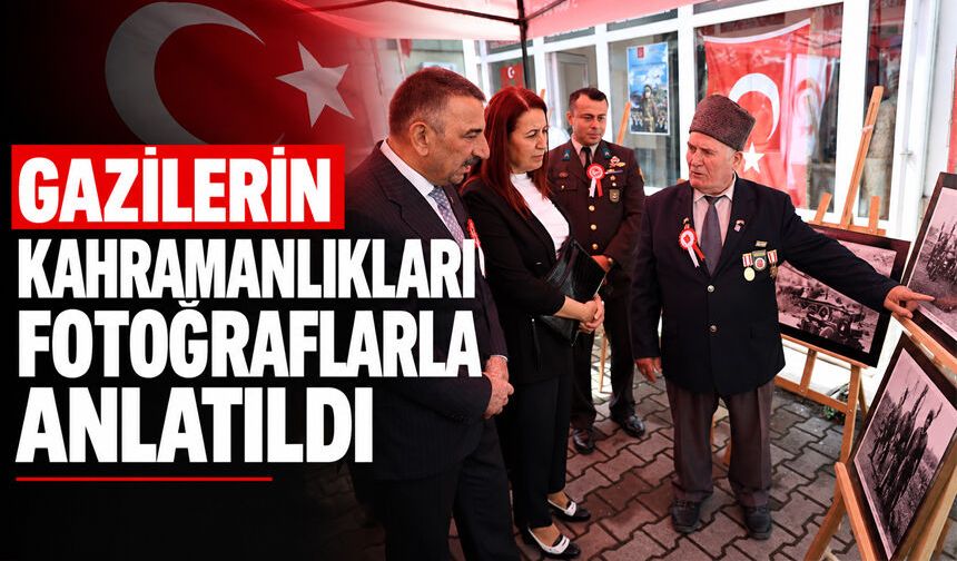 19 Eylül'de anlamlı buluşma: Gazilerin kahramanlıkları fotoğraflarla anlatıldı
