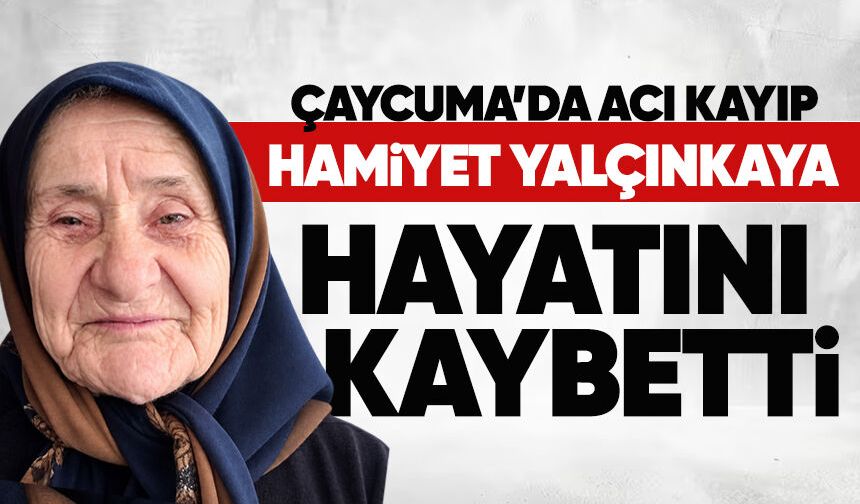 Hamiyet Yalçınkaya hayatını kaybetti