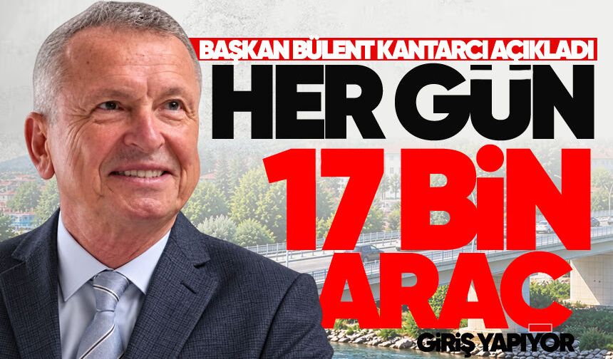 Kantarcı açıkladı: Çaycuma’dan günde 17 bin araç geçiyor