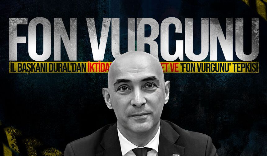 İl Başkanı Devrim Dural'dan iktidara yerel hizmet ve 'fon vurgunu' tepkisi