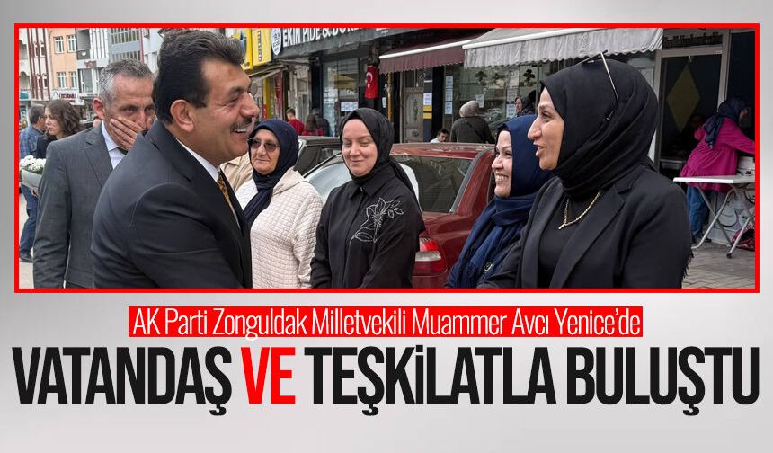 Muammer Avcı, vatandaş ve teşkilatla buluştu