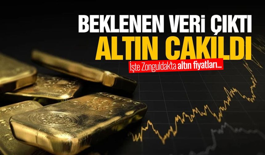 Piyasanın beklediği veri geldi: Altın sert düştü! İşte Zonguldak’ta altın fiyatları...