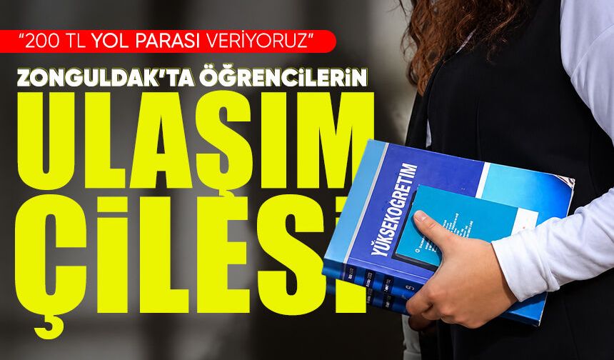 Zonguldak'ta öğrencilerin ulaşım çilesi