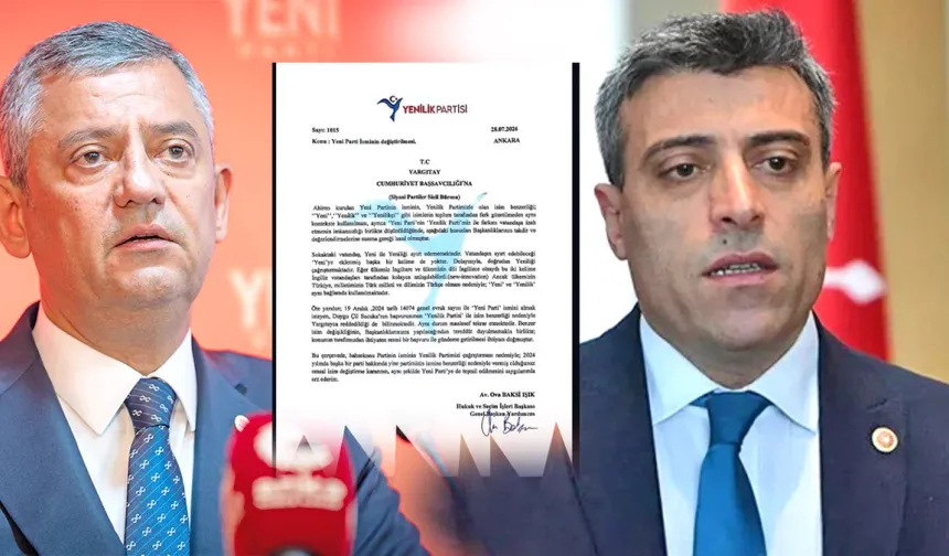 Yeni Parti isim değişikliği için kararını açıkladı!