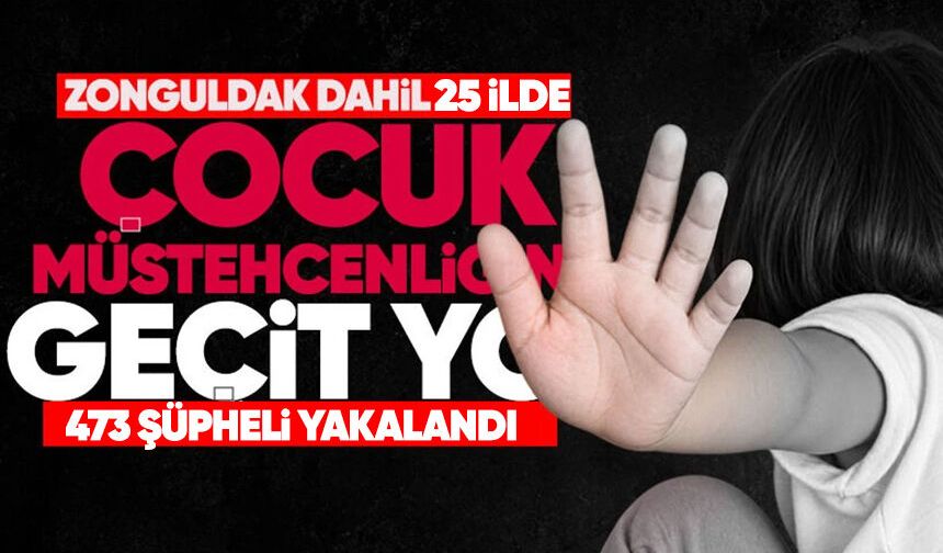 Zonguldak dahil 25 ilde siber suç operasyonu: 473 şüpheli yakalandı