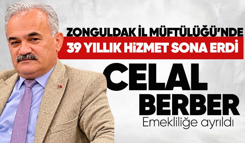 Zonguldak İl Müftülüğü’nde 39 yıllık hizmetin ardından emeklilik