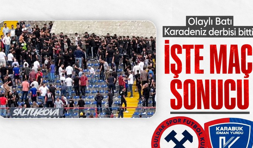 Zonguldakspor FK ile Karabük İdman Yurdu karşılaşması bitti: İşte maç sonucu