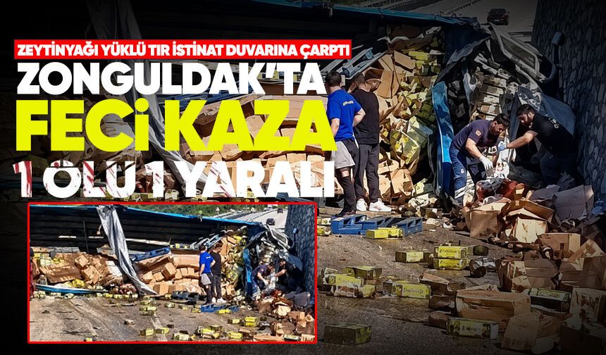 Zonguldak'ta korkunç kaza: Baba hayatını kaybetti, oğlu yaralı
