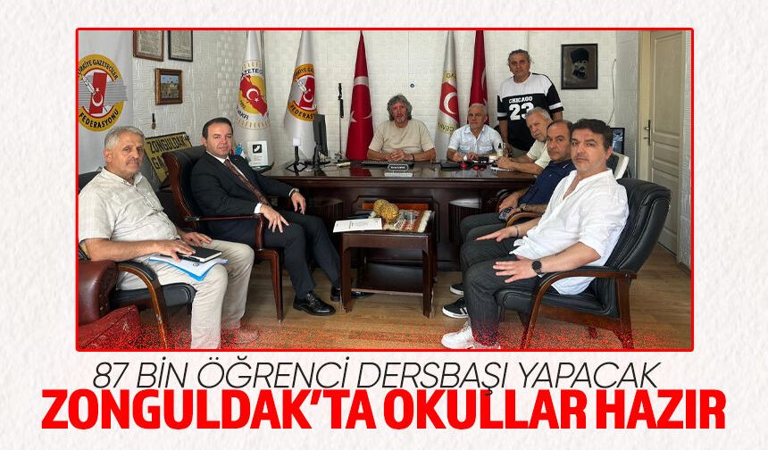 Zonguldak’ta yeni eğitim dönemi için hazırlık tamam: 87 bin öğrenci okula dönecek