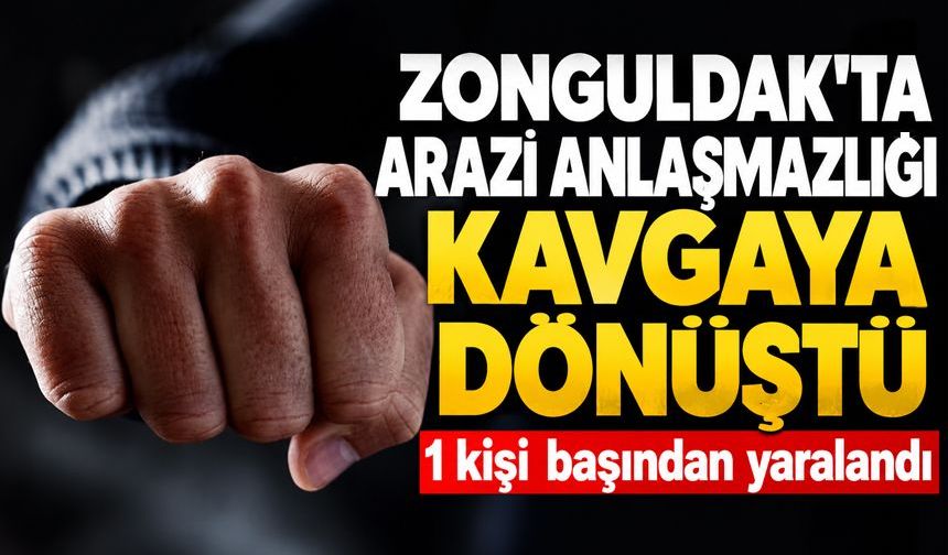 Zonguldak'ta arazi anlaşmazlığı kavgaya dönüştü