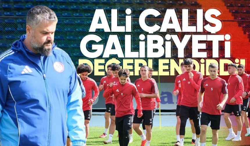 Ali Çalış’tan Büyükçekmece galibiyeti değerlendirmesi