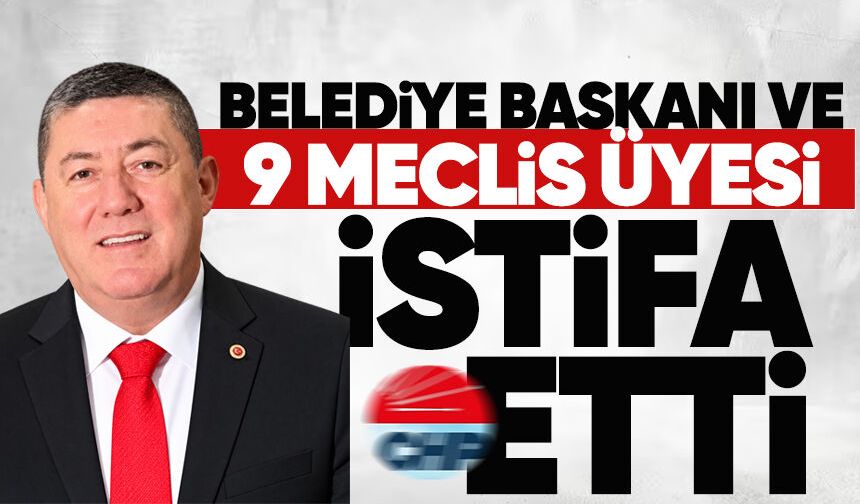 Zonguldak'ta siyasi deprem: Belediye Başkanı ve 9 meclis üyesi CHP’den istifa etti