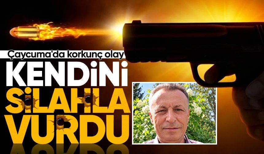 Çaycuma'da korkunç olay: Burhan Tuzcuoğlu kendini vurdu