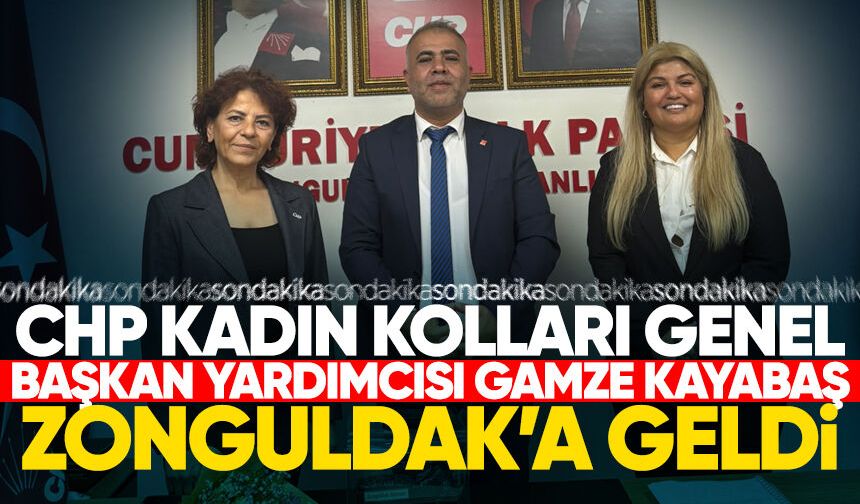 Chp Kadın Kolları Genel Başkan Yardımcısı Gamze Kayabaş Zonguldak’ta