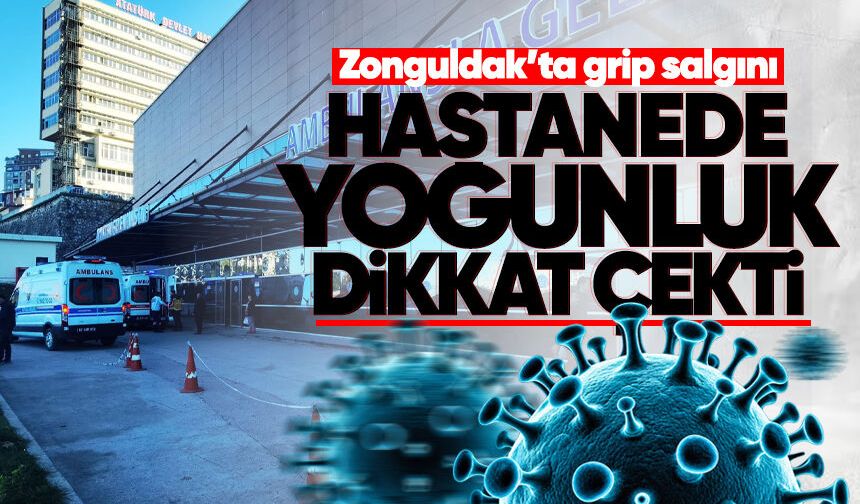 Hastanede yoğunluk dikkat çekti