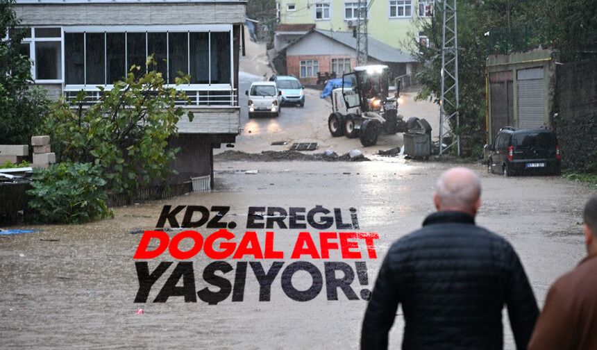 Kdz. Ereğli doğal afet yaşıyor